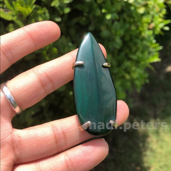 Kendra Scott Sommer Ring in Green Agate - Picture 2 of 6